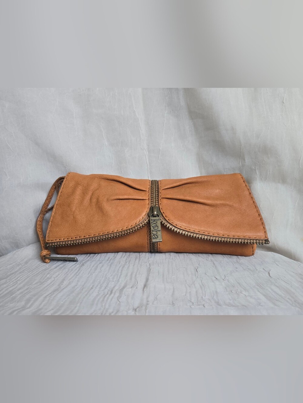 Kooba Audrey Leather Clutch